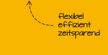 flexibel effizient zeitsparend